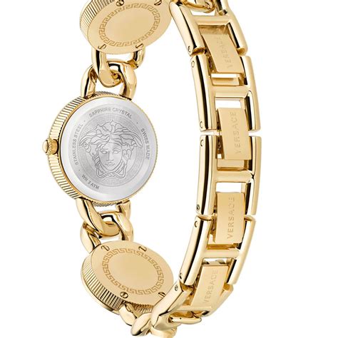 Versace Women's Stud Icon Two Tone Bracelet 